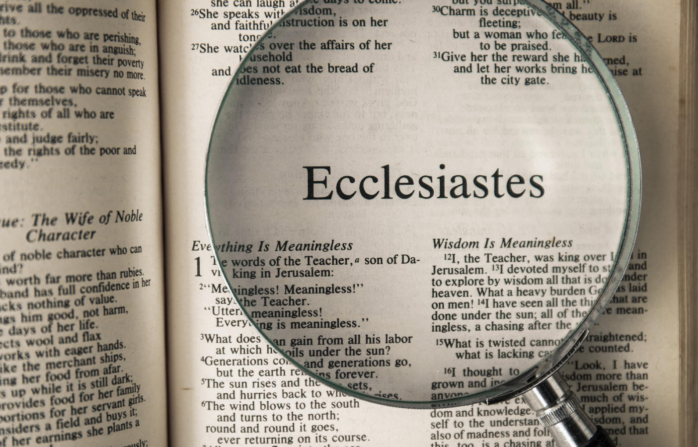 Ecclesiastes 1:1